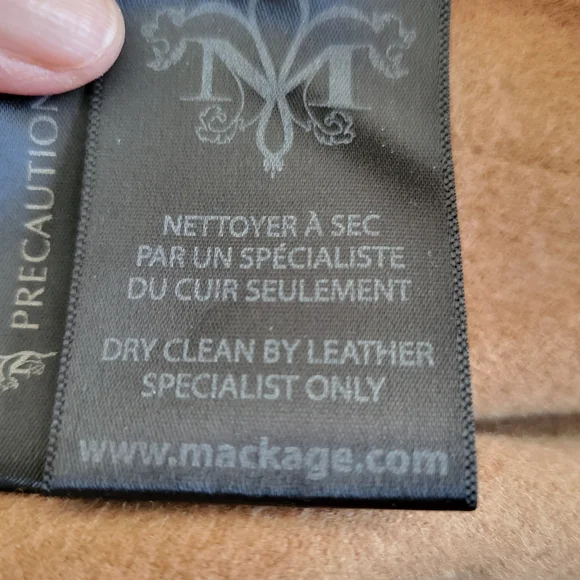 Mackage Tan Pea Coat - Picture 9 of 14